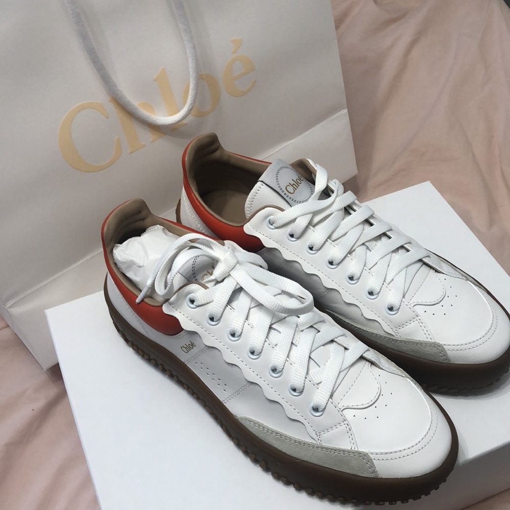 Chloe white sneakers. Brand new!